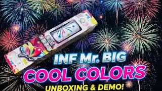 Testing of INF Mr Big COOL COLOURS 3inch skyshot#geniusrockyfireworks