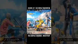 SUBSCRIBER MEET 100 LEVEL PLAYER 😉 #shorts #100level #trending #jaanugmrr #freefire
