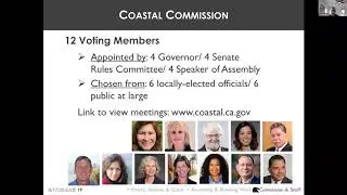OLLI at HSU Brown Bag Lunch Presentation - Aug. 17, 2020: California Coastal Commission