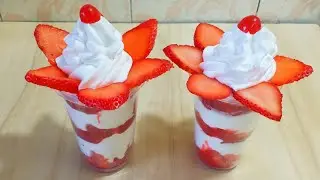 MAHABALESHWAR STYLE STRAWBERRY CREAM