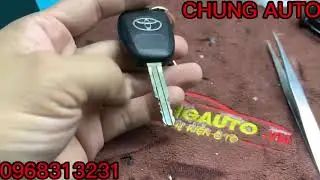 Hướng dẫn lắp smackey cảm ứng xe Toyota Yarit / lắp keyphone cảm ứng Toyota  / lắp ch&igrave;a cảm ứng &ocirc; to