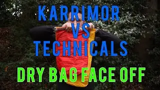 Karrimor and Technicals 10L Drybag comparison