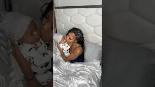 Night routine with my newborn baby boy