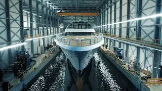 Heesen 80m superyacht GALACTICA launched | SuperYacht Times