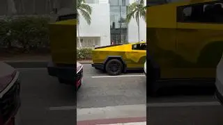 Gold Tesla Cybertruck #tesla #cybertruck #teslacybertruck