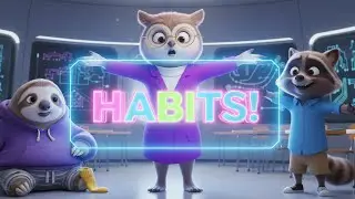 Learn Good and Bad Habits with Professor Polly | Kids Educational Video