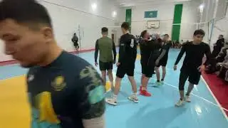 Косагаш-Амангельды. Полуфинал районного турнира по волейболу 13.12.2025г.
