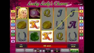 FIRST SPIN JACKPOT, Lucky Lady Charm Deluxe. 🔔 🤠🤑🤑🤑
