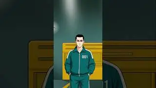 What If Gun Park Was In Squid Game? 💀 #manhwa #lookism #squidgame #anime #animation #shorts