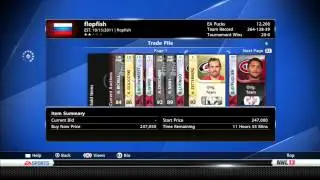 NHL 13 HUT Trading Block Ep. 35 Listings: Highest End Player Yet! (Ends @ 9 PM PDT/12 EDT)