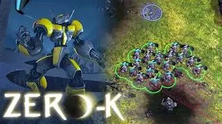Zero- K  Gameplay  | A FREE RTS game!!