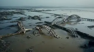 BEIJING UNDERWATER | Flood Horror Strikes &ndash; Skyscrapers Collapse, City Vanishes Instantly