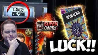 Card Limit Increasing?! INSANE Neon Nights & Nexus PACK LUCK! | WWE SuperCard
