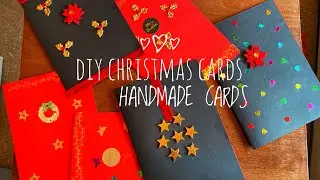 CHRISTMAS 101||DIY Christmas cards 2020||Handmade Christmas greeting cards