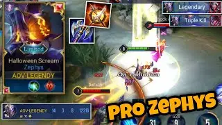Zephys Pro Gameplay | The Best Tank Jungler dominating the arena | Arena Of Valor | Aov | RoV