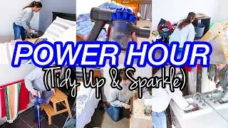 POWER HOUR CLEAN WITH ME 2021 | CLEANING MOTIVATION | WHOLE HOUSE CLEANING AUSTRALIA