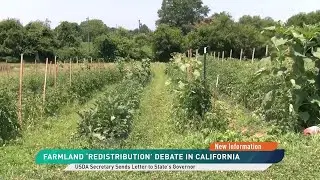 Farmland 'Redistribution' Debate in California