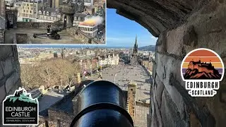 🏰 ADVENTUROUS TOUR: Edinburgh Castle | Scotland&rsquo;s Crown Jewel & Historic Fortress! 🎯