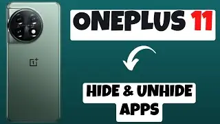 Oneplus 11 How to Hide & Unhide Apps || Hiding Apps || Unhiding Apps