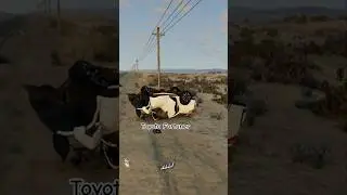 Realistic SUV Car Accident Simulation - Testing Crash Safety #Shorts