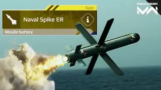 Naval Spike ER Review and Tes Damage Rudal VIP Anti Flare OP parah ini Rudal! - Modern Warships