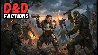 Структура фракций «Лестница рычагов», необходимая КАЖДОМУ мастеру D&D.