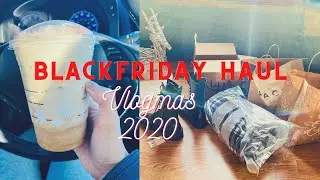 VLOGMAS 2020| BLACK FRIDAY/CYBER MONDAY HAUL, ZARA, PACSUN, MAURICES, EXPRESS AND MORE