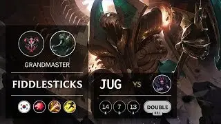 Fiddlesticks Jungle vs Elise - KR Grandmaster Patch 9.18