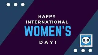Happy International Women's day- Applycourses