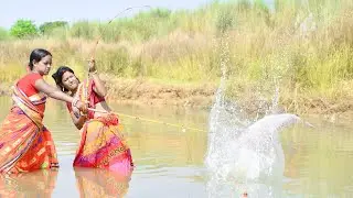 Fishing video ll Shoalfish big।।best fishing, hook fishing।।girl fishing