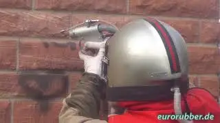 Sandstrahlen Sandstein Eurorubber