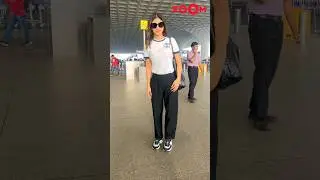 Mouni Roy's simple yet elegant look at the airport 🔥 #shorts #mouniroy #spotted