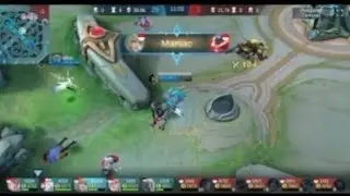 Main Mobile Legends menggunakan hero Layla auto Maniac // Dj Booma Booma ye X Tarik sis semongko