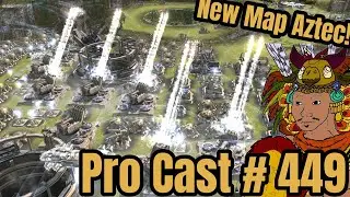 💎New Map! Aztec!💎Supreme Commander 2 Pro Cast# 449 FFA on Aztec - Steal Speaks