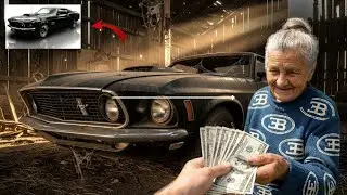 ASMR Abandoned 1969 Ford Mustang Boss 429 Full Restoration | Complete Rebuild From Rust to Glory