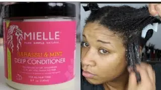 Deep Condition With Me! | Mielle Organics Mint and Babassu Deep Conditioner