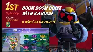 Magic Chess New Commander Kaboom 4 Stunners