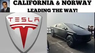 California & Norway-  Leading The Way To EV Transition!  Slow Demand Is MSM FAKE NEWS.