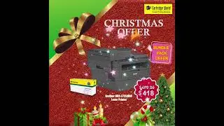 Christmas Bundle Offer/ Printer, Tonne - cartridge sale/Morely WA Printer sale/3000 pages print