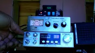 CB Skip 11 meters, President AR-144 and Ctr fed full wave dipole,  and with a 4-1 Balun.