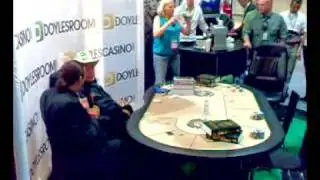 Doyle Brunson representing Doylesroom on Budapest Affiliate Conference 2009