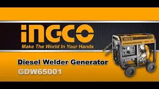 INGCO Diesel welder generator GDW65001
