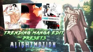 #4 trending manga edit presets  |[Xml + qr + cc]|#daniel #jay #preset #Gun #naruto 