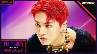 PENTAGON 'SHA LA LA' - Focus/Solo Screen Time Distribution
