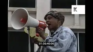1990 Washington D.C., USA, AIDs Activists Protesting at National Institute of Health, Act Up