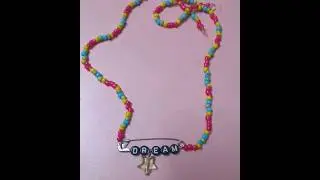 DIY safety pin necklace tutorial/easy safety pin necklace #shorts #necklace