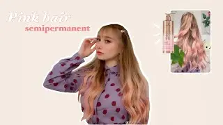 ʚ PINK HAIR : coloration semi permanente ɞ | Schwarzkopf BlondMe Strawberry