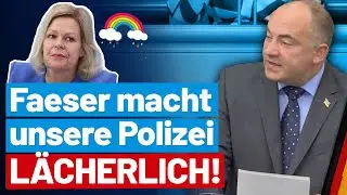 Dank der🚦: Trans- und Genderwahn🌈 nun auch bei der Polizei! Steffen Janich - AfD-Fraktion im BT