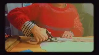 縫い物　手芸　ASMR 【作業動画】　#studywithme #handstitching #lofi