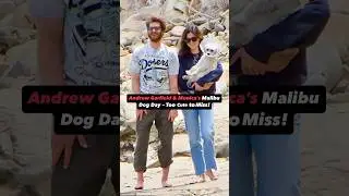 Andrew Garfield & Monica&rsquo;s Malibu Dog Day &mdash; Too Cute to Miss! #shorts